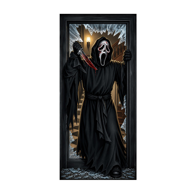 Halloween Elastic Door Cover