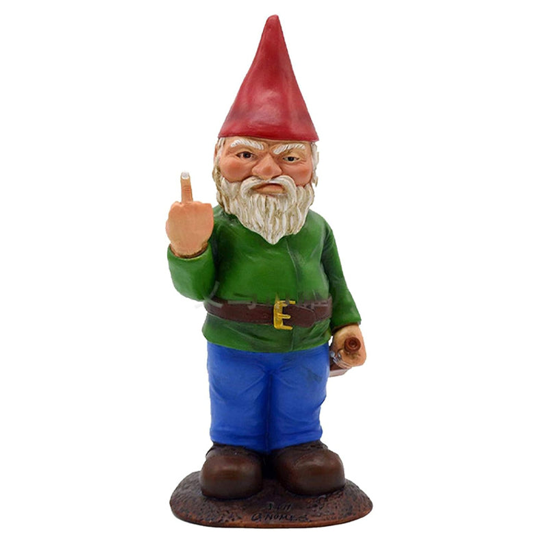 Dwarf with Middle Finger