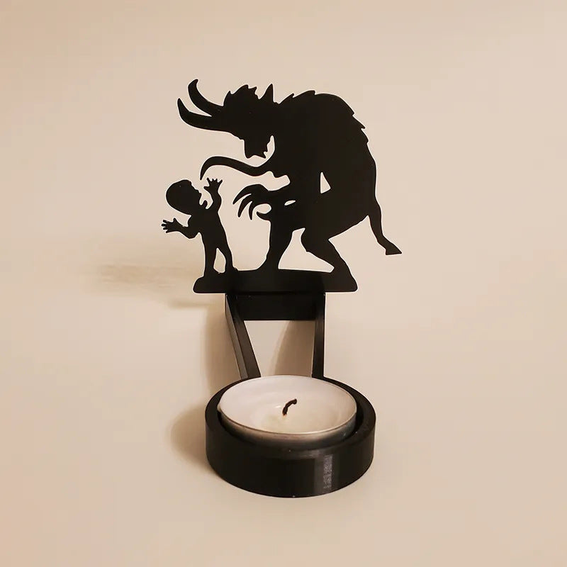 Halloween candle holder