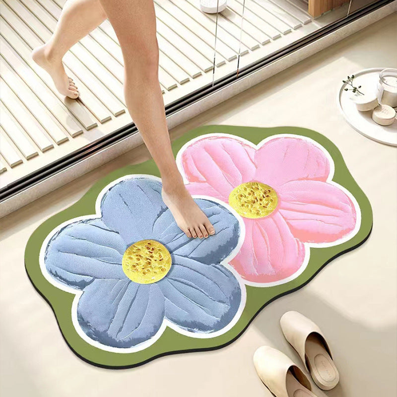 Super Absorbent Diatom Mud Bathroom Floor Mat