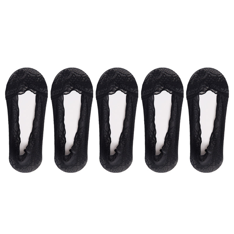 Lace No Show Liner Socks for Women