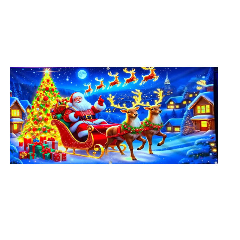Christmas Garage Door Cover Banner