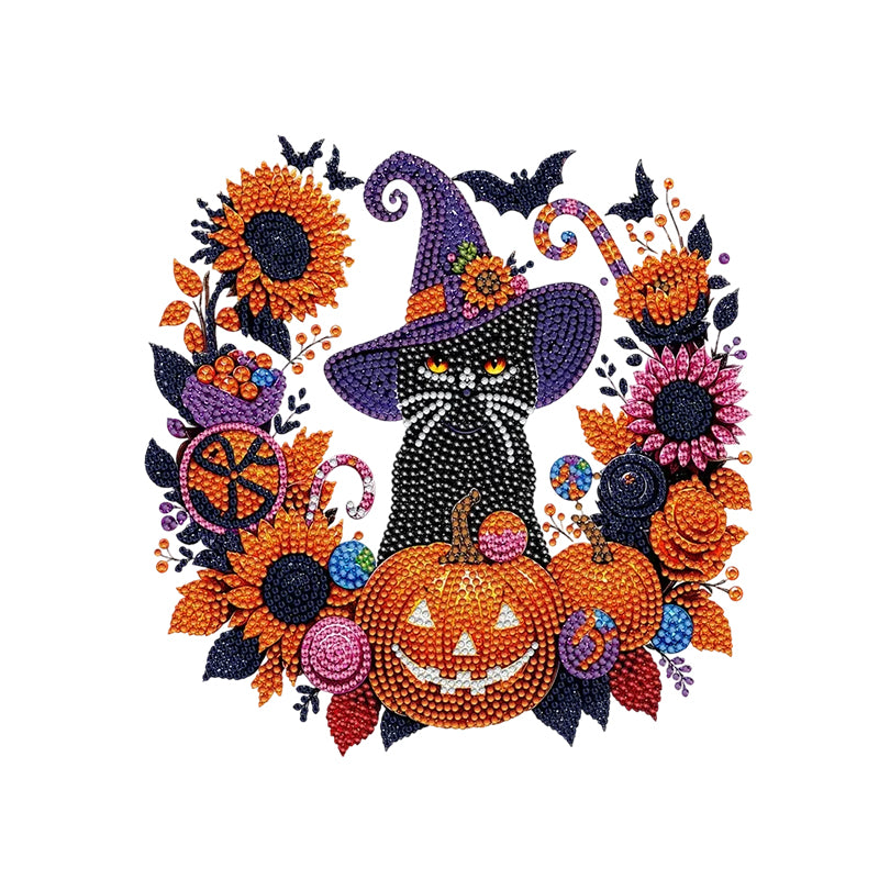 Halloween Diamond Painting Hanging Ornament Kit