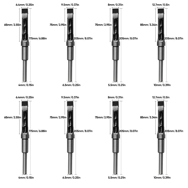 Woodworking Square Hole Drill Bits