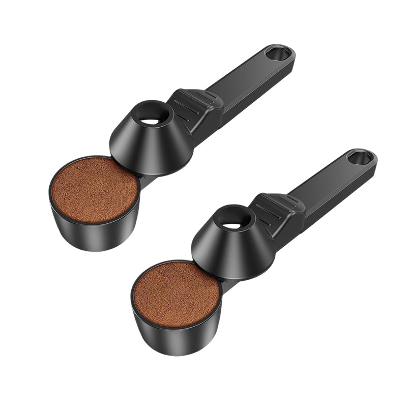 3-in-1 Coffee Measuring Spoon with Funnel & Leveler