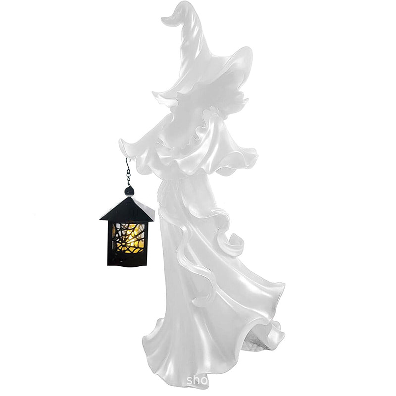 Halloween Witch Ghost Ornament