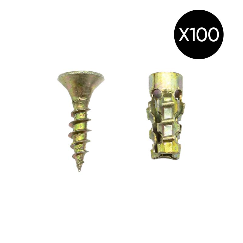 Metal Expansion Hinge Repair Anchor Set