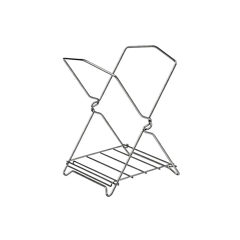 Foldable 304 Stainless Steel Trash Bag Holder