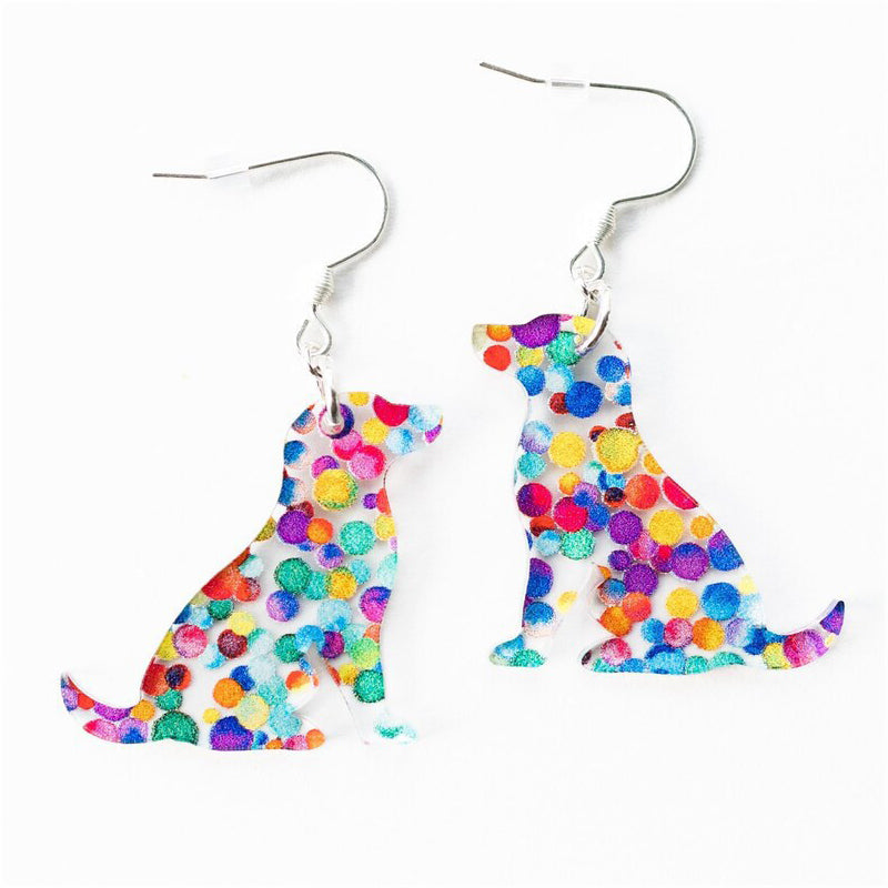 Cat Earrings With Books