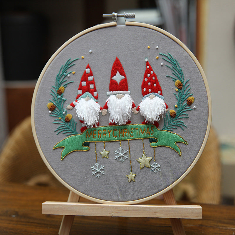 DIY Christmas Embroidery