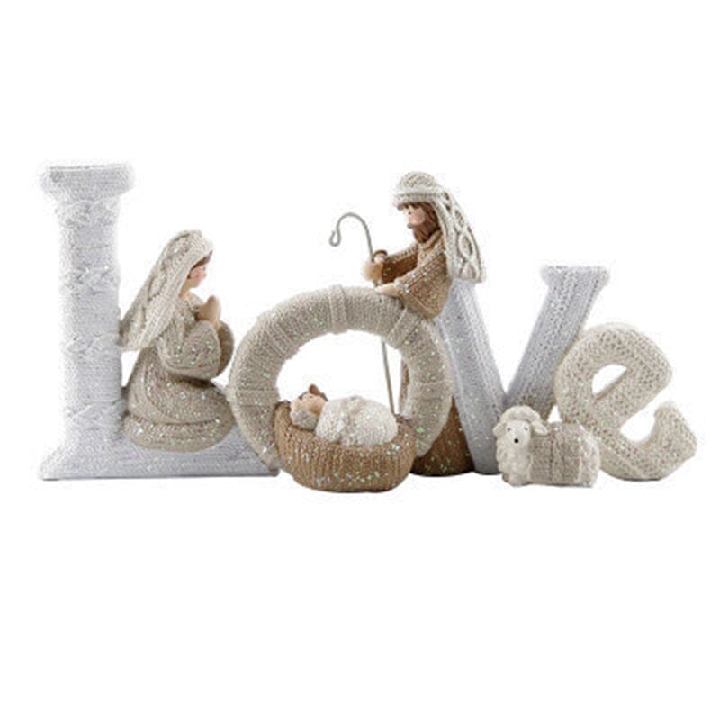 Handcrafts Family Nativity Statue