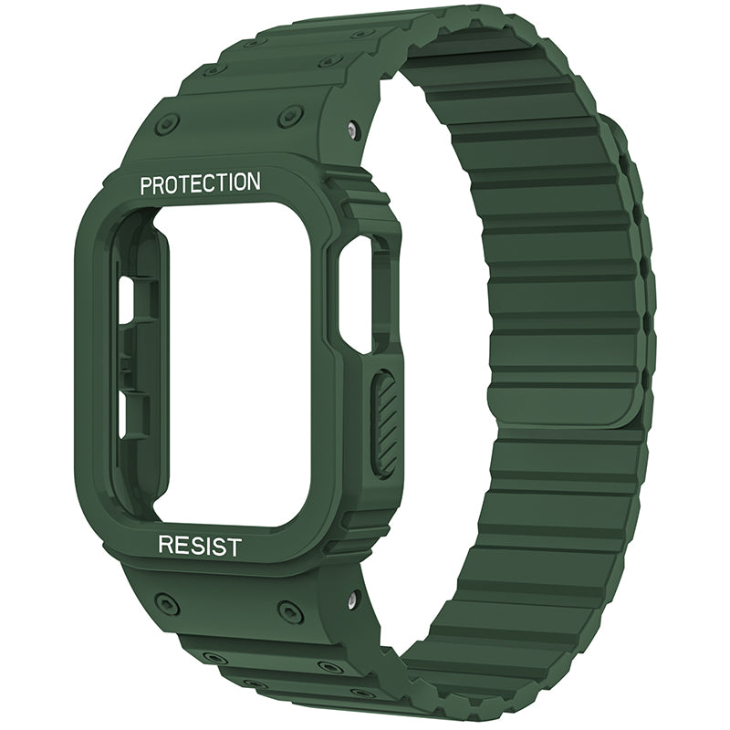 Apple Watch Integrated Magnetic Silicone Strap