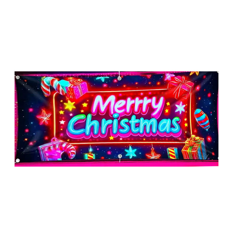 Christmas Garage Door Cover Banner
