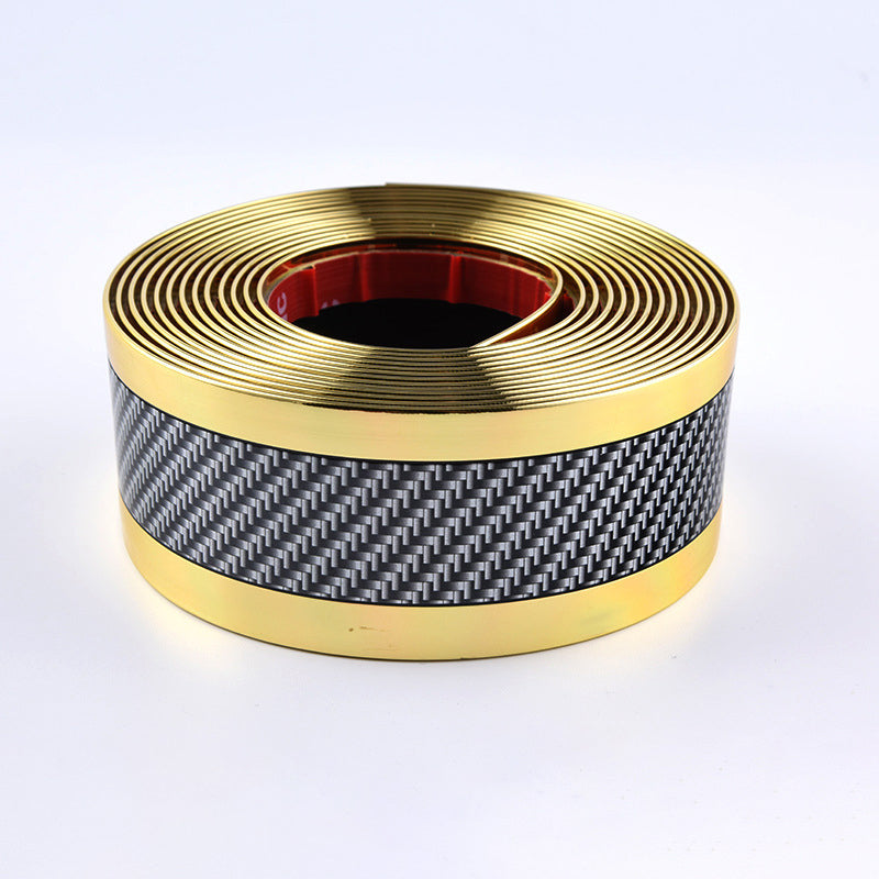 Car Carbon Fiber Threshold Sticker