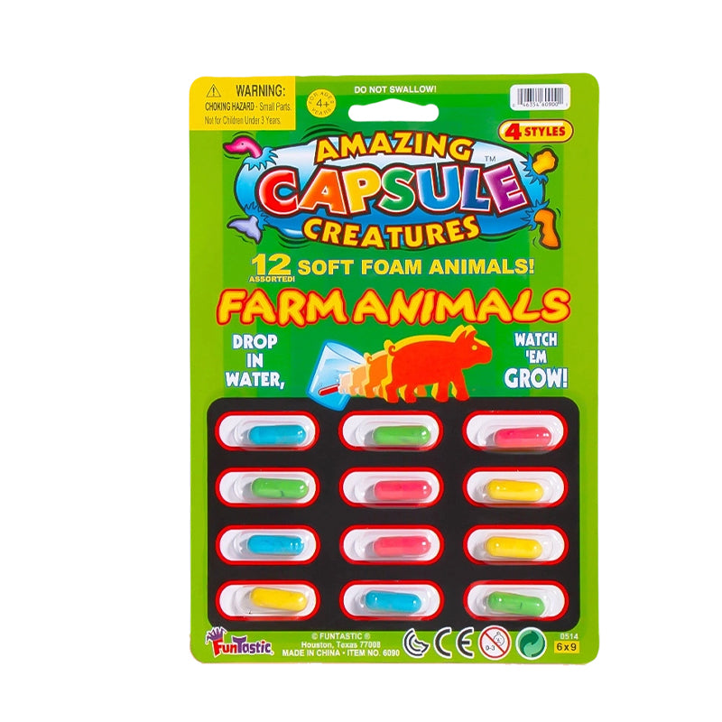 Magic Water Animal Capsules - Expandable Bath Toy