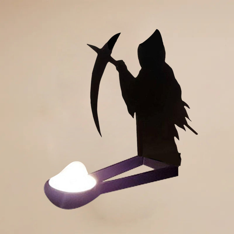 Halloween candle holder