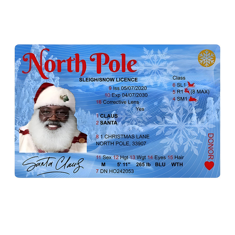 🎅Santa's Lost Drivers License|Funny Gifts For Kids