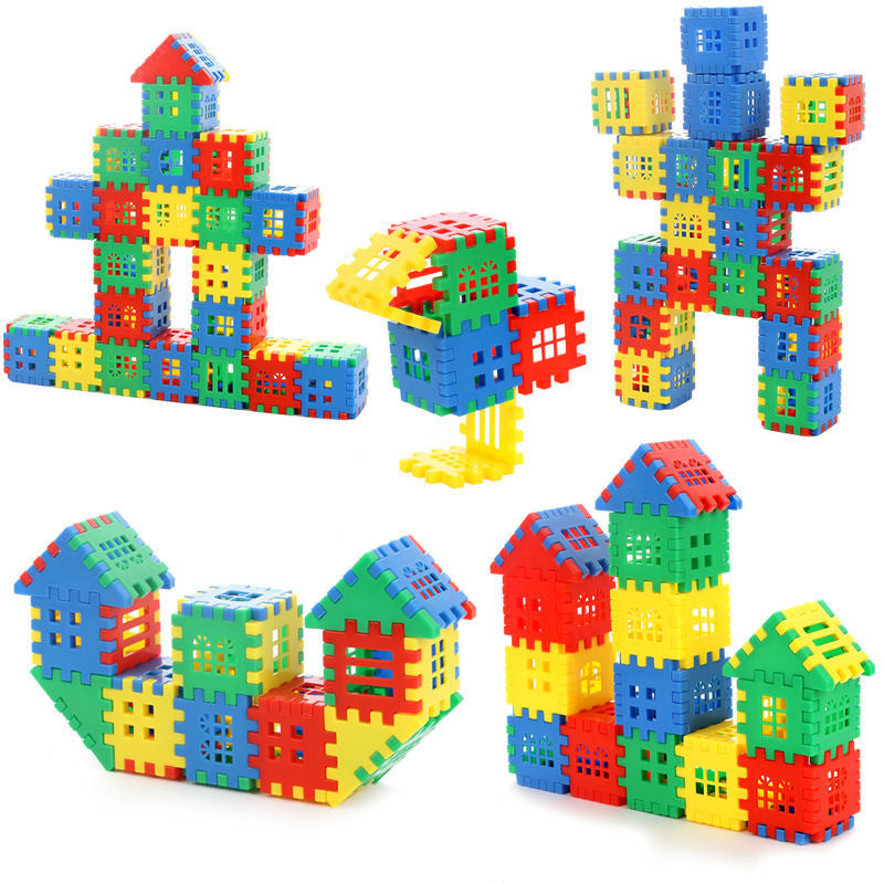 Waffle Interlocking Building Blocks