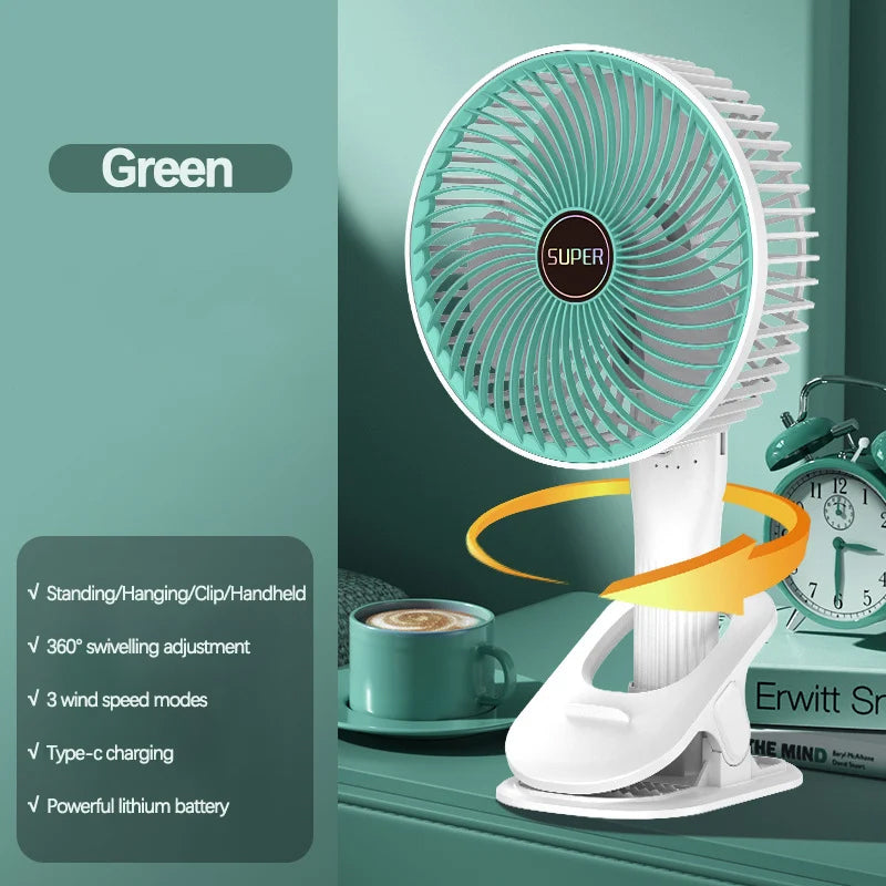 Multi-Functional Portable Mini Fan