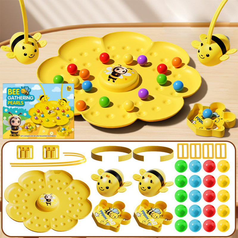 Multifunctional Magnetic Bee Toy String Game