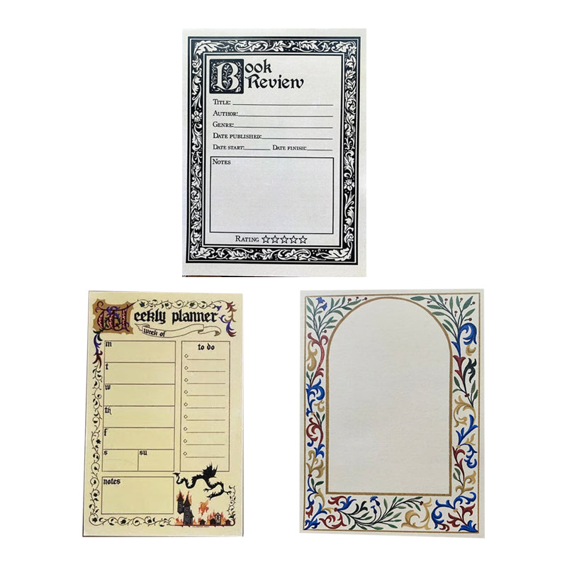 Medieval Notepad Series Stationery