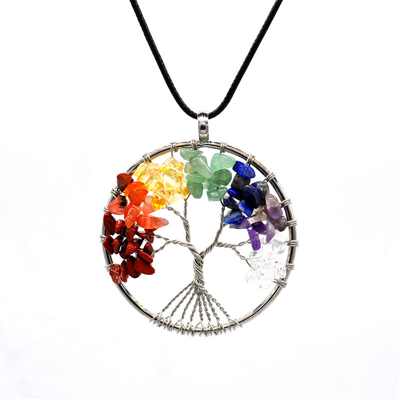 Colorful Tree Of Life Necklace