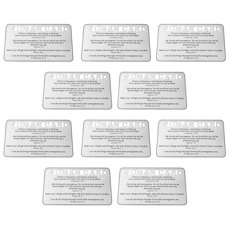 Men and Women Bible Verse Prayer Cards