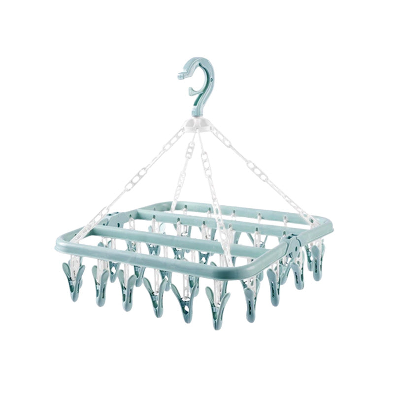 Windproof 32-Clip Drying Rack