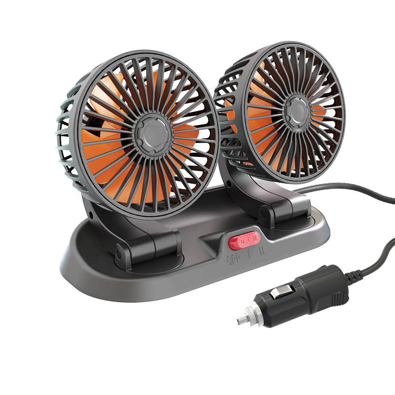 Portable Multi-Head Automotive Cooling Fan