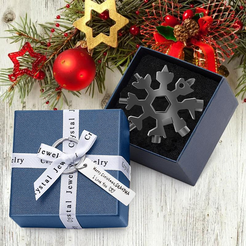 18-in-1 stainless steel snowflakes multi-tool