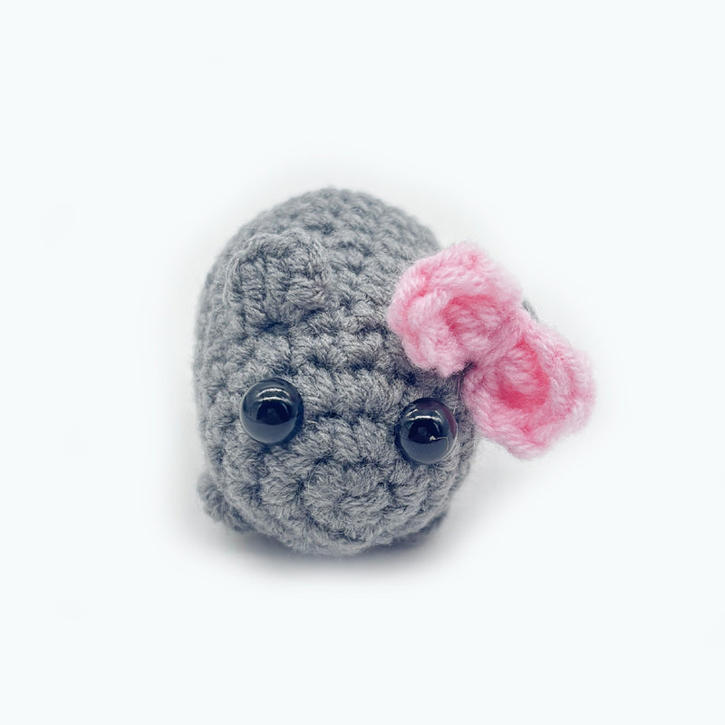 Sad Hamster Crochet Doll