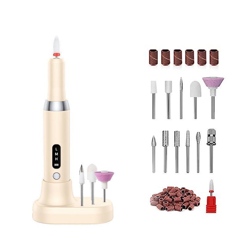Portable Rechargeable Electric Nail Drill Kit