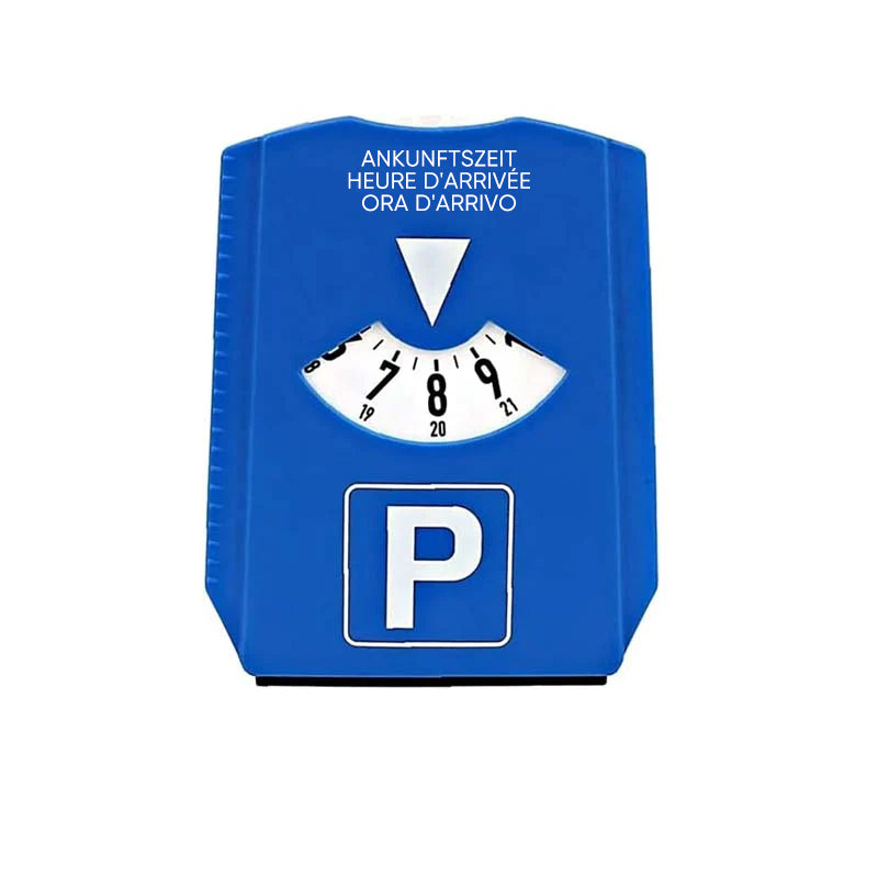 Parking Timer With Ice Scraper
