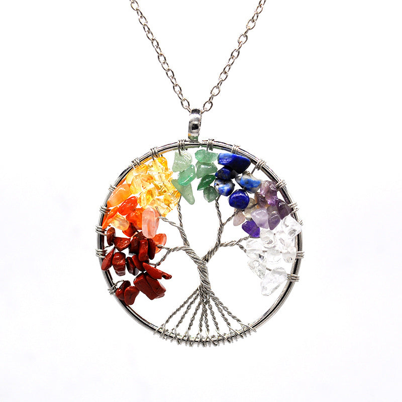 Colorful Tree Of Life Necklace