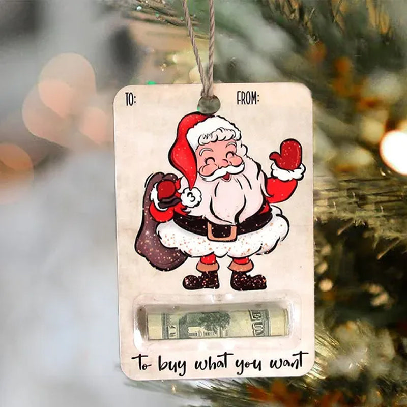 Santa Christmas Money Holders