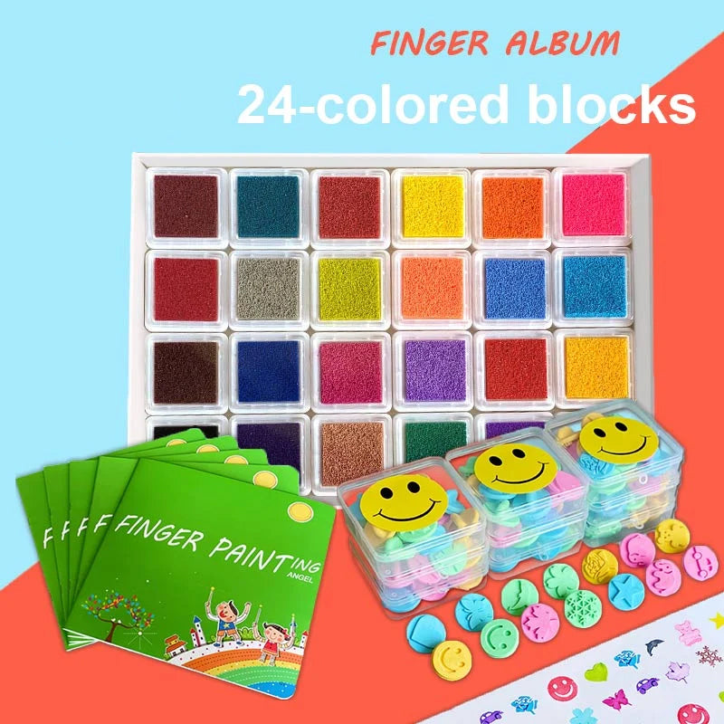 Funny Finger Painting Kit