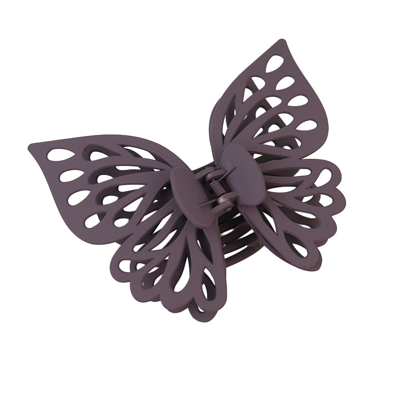 Butterfly Cutout Tassel Large Hair Clip