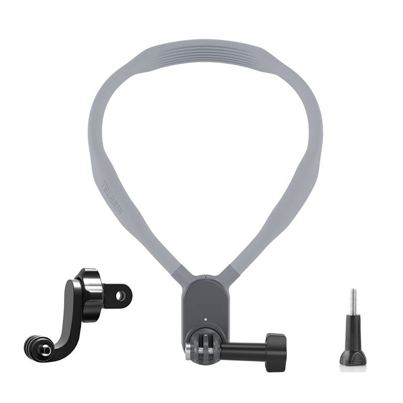 U-shaped neck mount for sports cameras