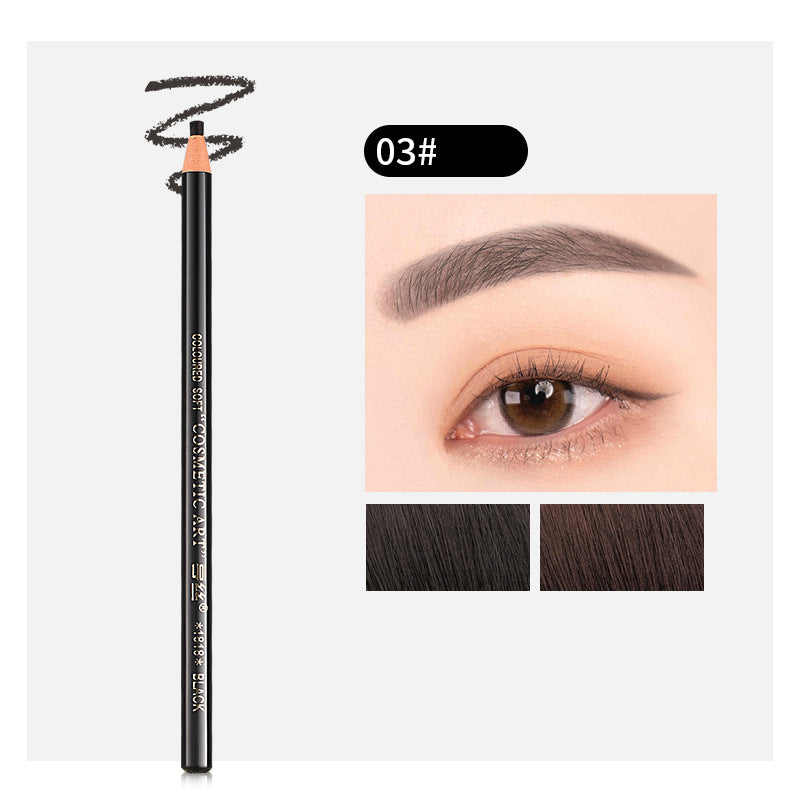 Waterproof Wooden Eyebrow Pencil(12 PCS)