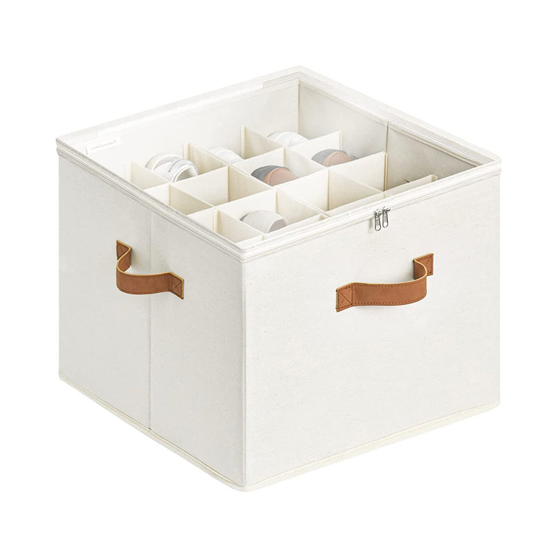 16-Grid Foldable Cloth Shoe Box