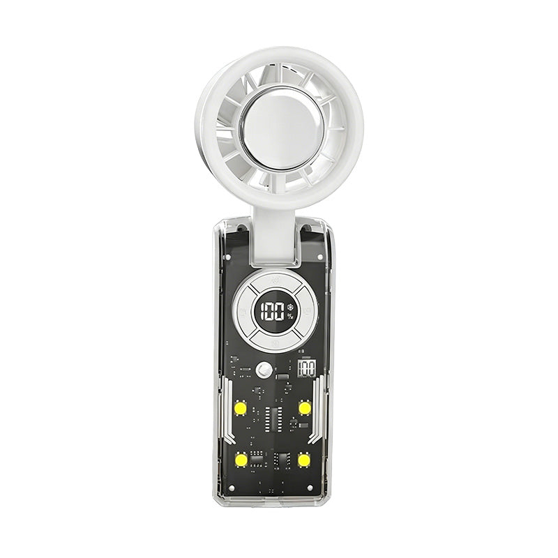 Portable Handheld Turbo Fan with Ice Cooler
