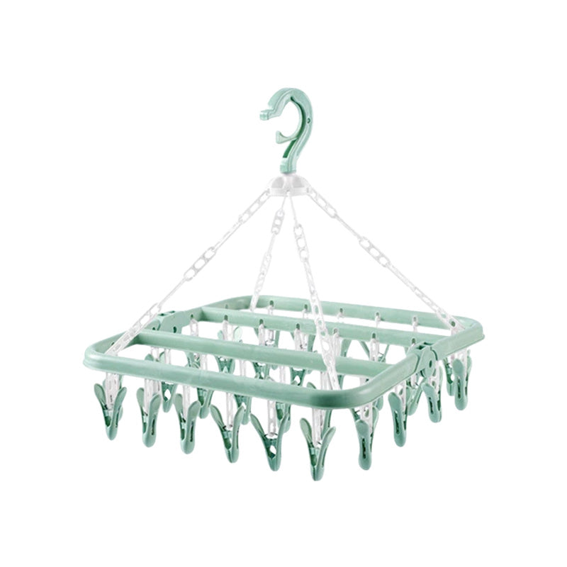 Windproof 32-Clip Drying Rack