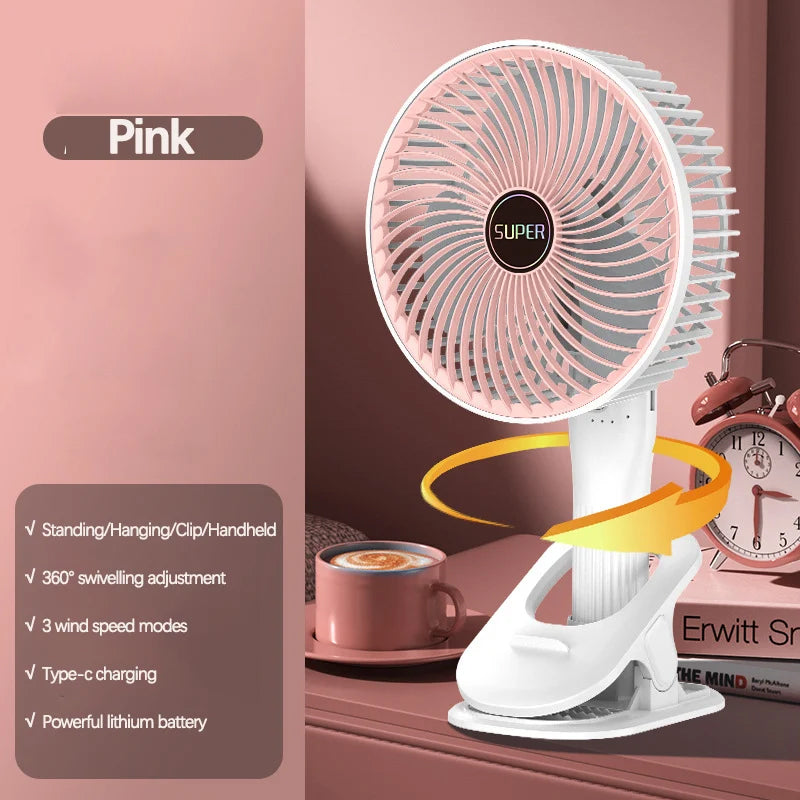 Multi-Functional Portable Mini Fan