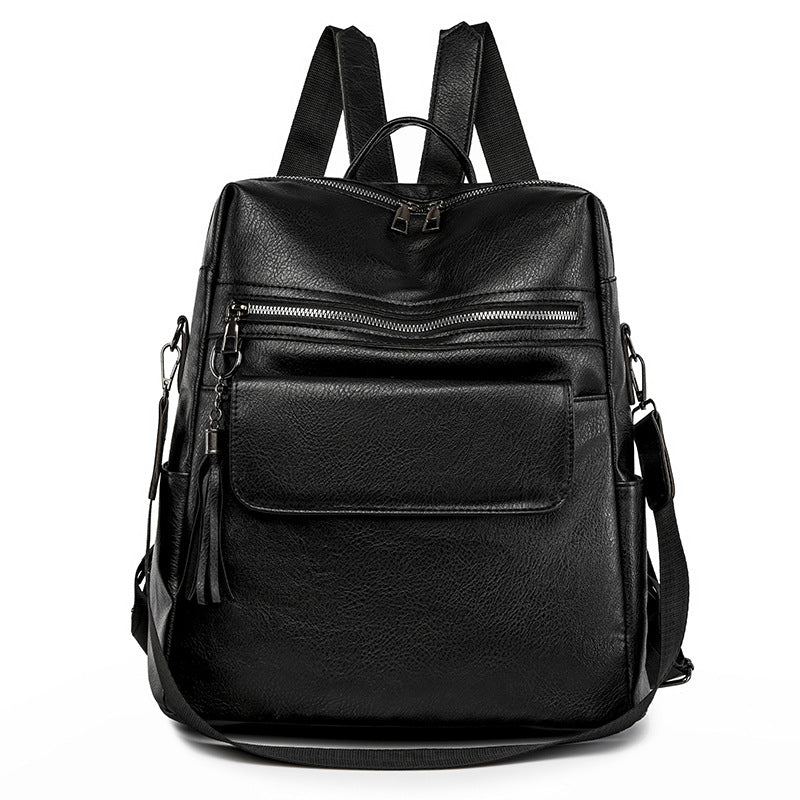 Casual Leather Bckpack