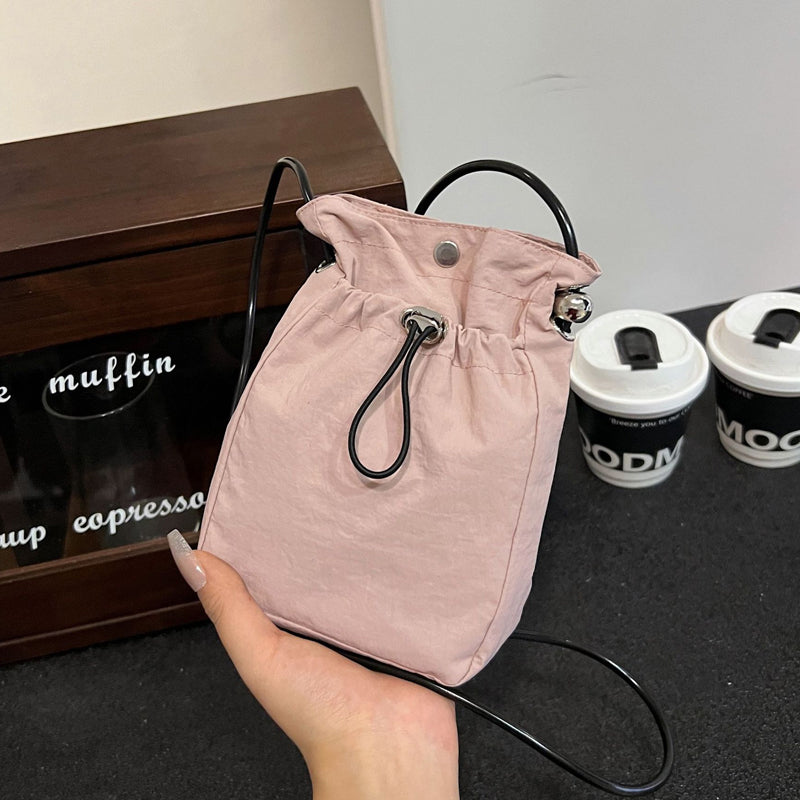 Minimalist Drawstring Phone Bag