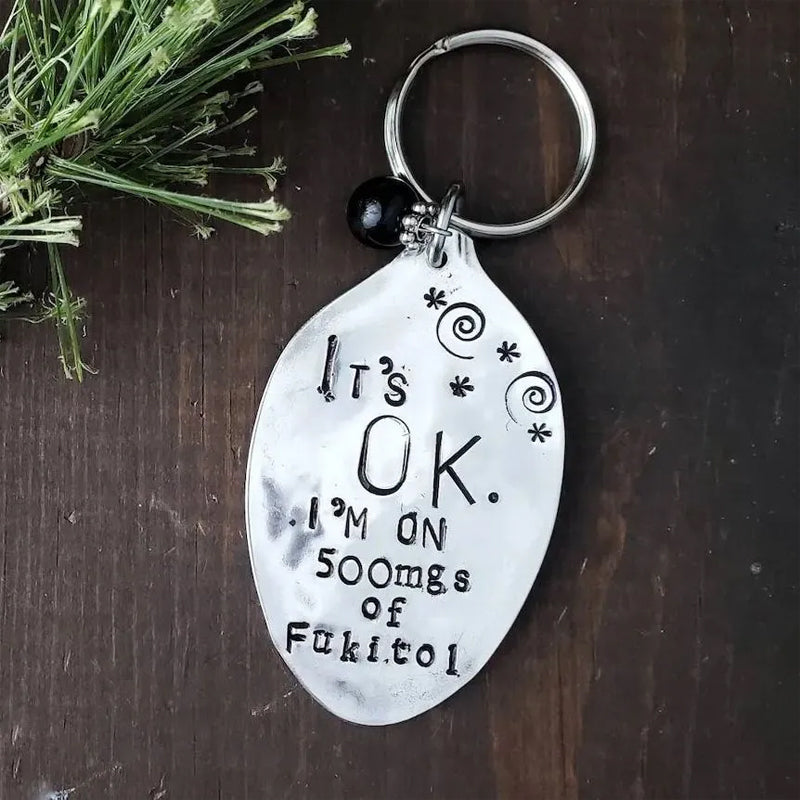 💝Emotional Support Spoon keychain