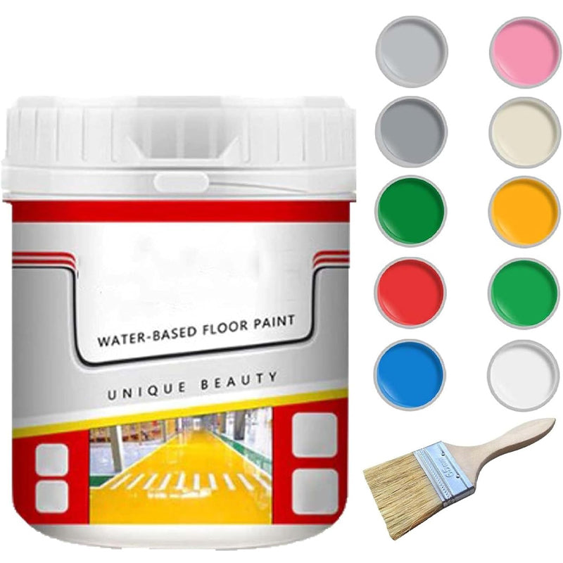 Quick-drying anti-slip water-based floor paint