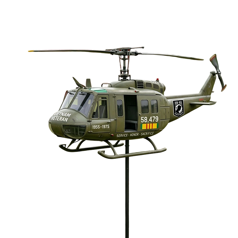UH-1 Helicopter Wind Spinner