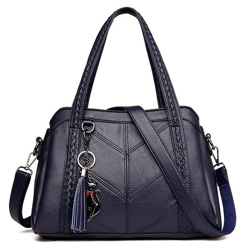 Tassel handbag shoulder bag