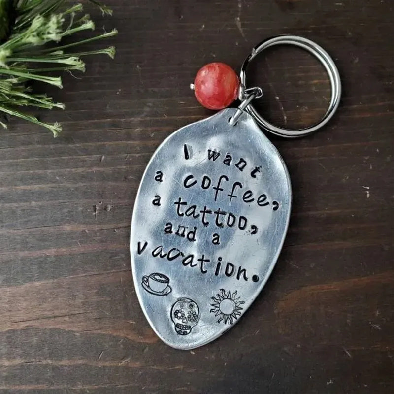 💝Emotional Support Spoon keychain